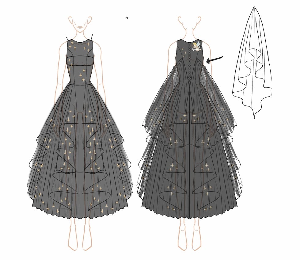 Bespoke Randolf Dress for Anne Curtis